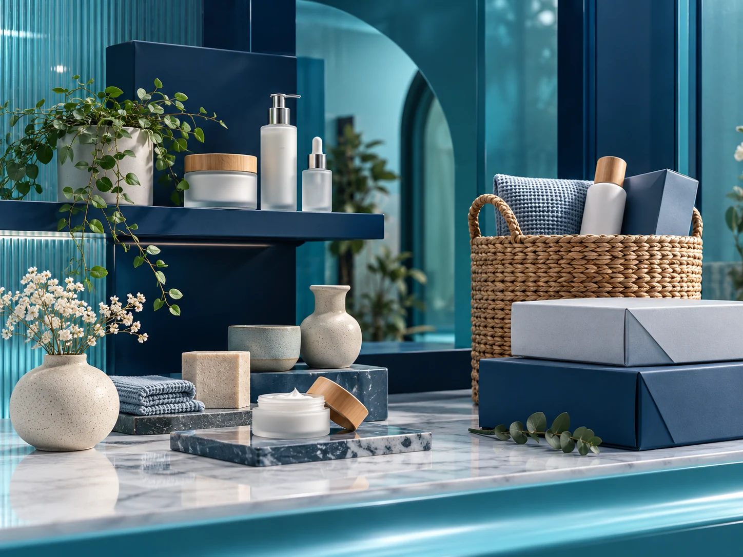 A boutique digital-store concept connecting merchandising, shopping and fulfillment