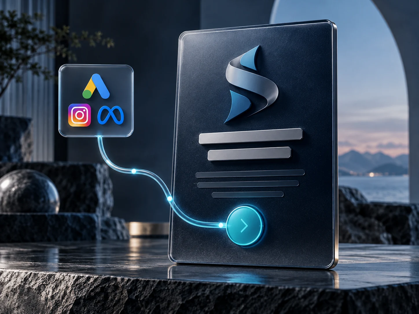 A focused landing-page model connecting an ad promise to one clear action