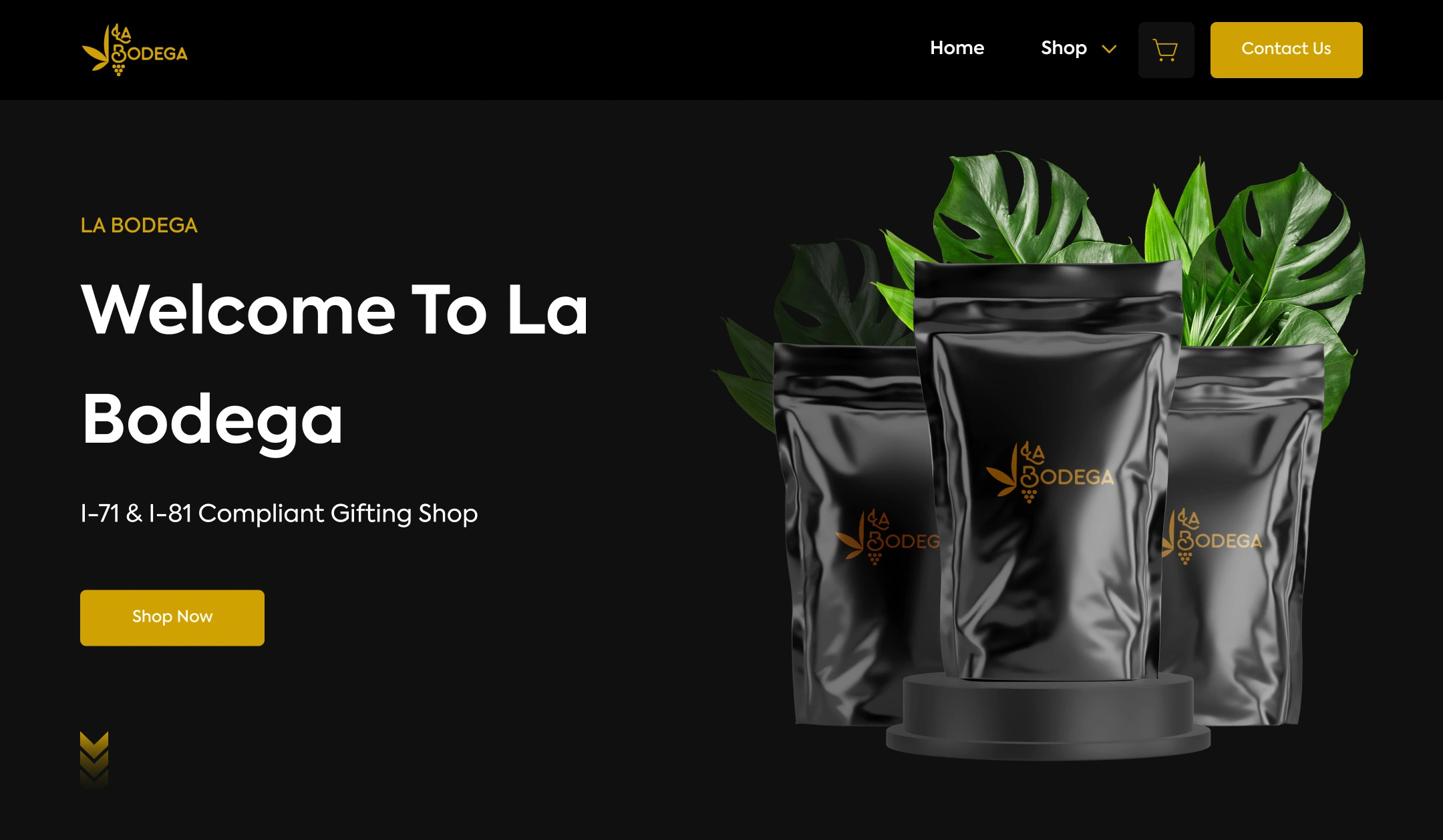 La Bodega website hero thumbnail